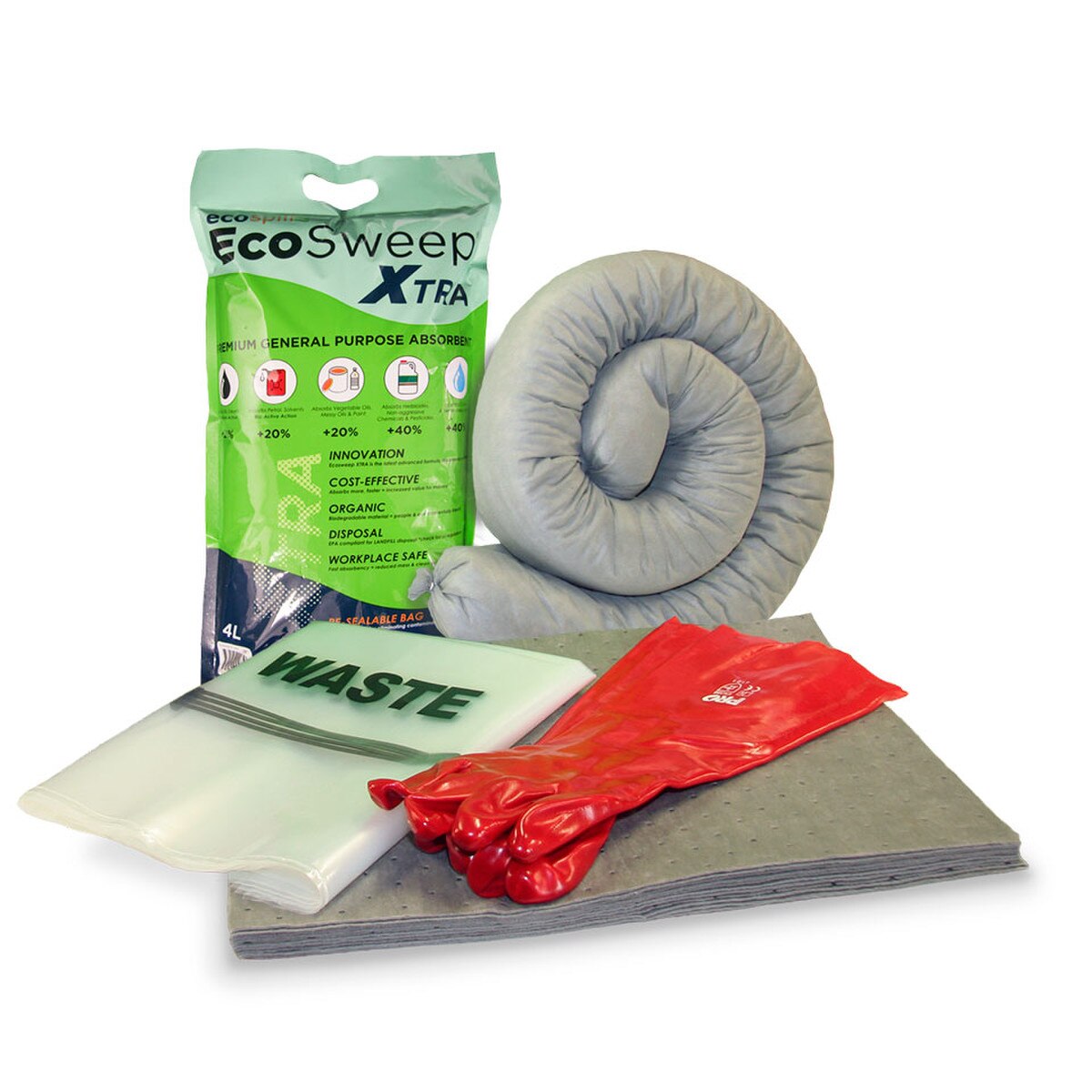 GP20-RS Re-Stock Pack for 20L General Purpose Spill Kits | Ecospill